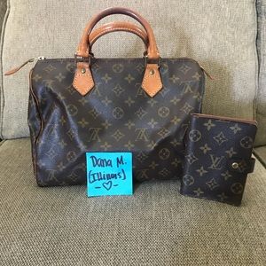 🌺preloved Speedy 30 AND mono agenda PM🌺